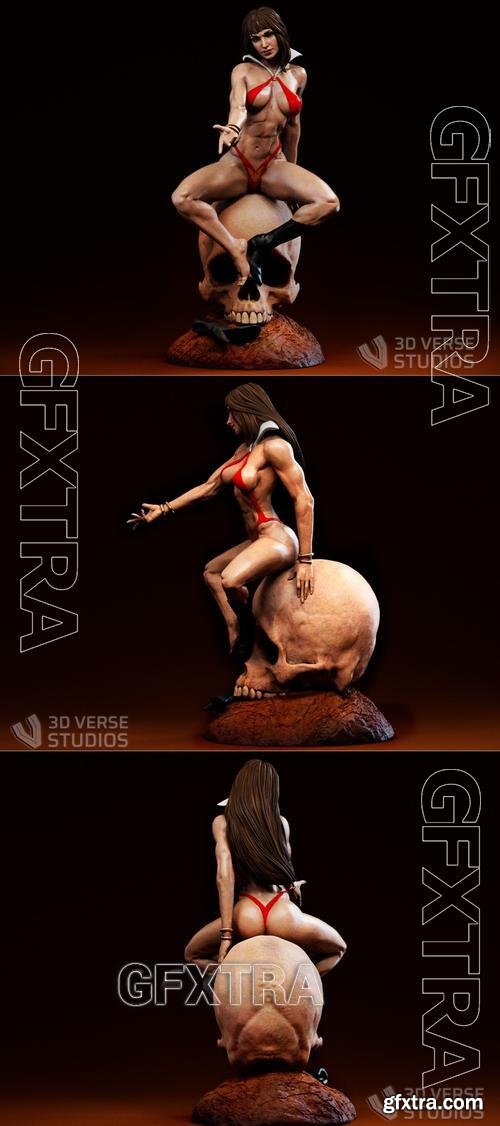 3d Verse Studios - Vampirella &ndash; 3D Print Model