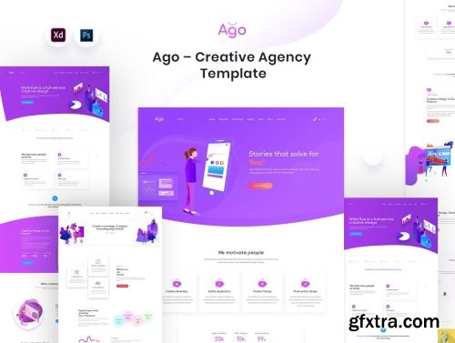 Ago - Creative Agency Template Ui8.net