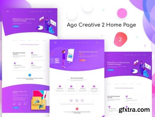 Ago - Creative Agency Template Ui8.net