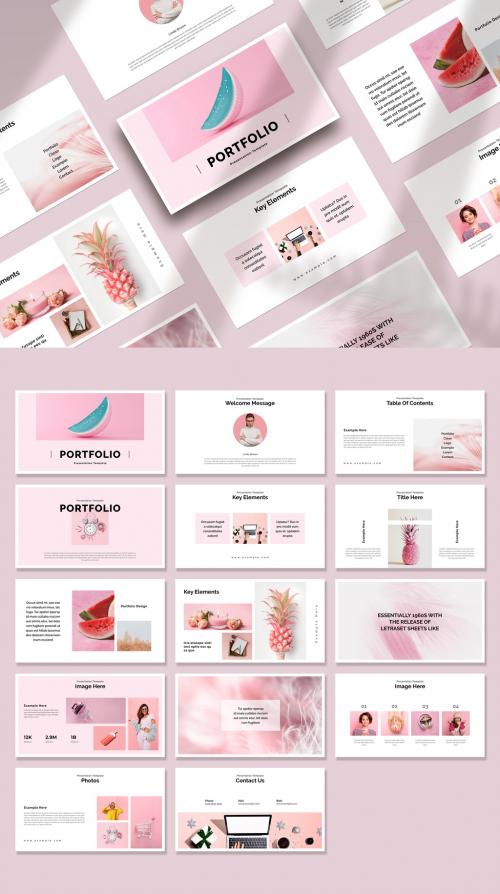 Portfolio Presentation Template 574654012