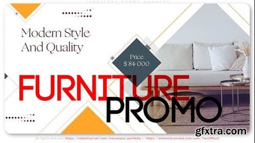 Videohive Furniture Promo Project 47396120