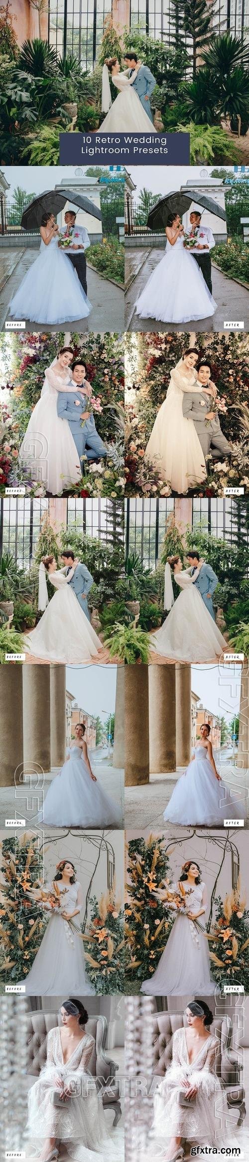 10 Retro Wedding Lightroom Presets XGBNKAC