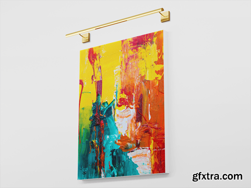 Artwork Canvas Frame Mockup REPSYL9