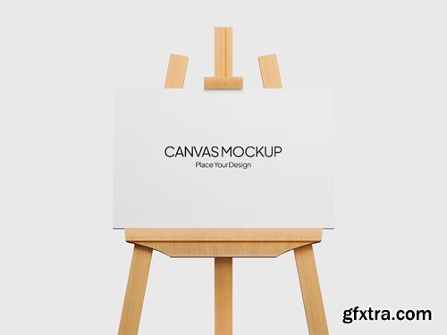 Artwork Canvas Frame Mockup QBQZASV