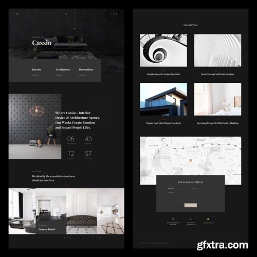 Cassio – Architect Portfolio Design Template 4K3UQN9