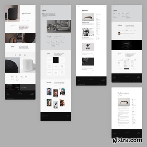 Rubenz – Creative Portfolio Design Template GZPPSY9