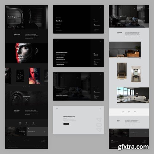 Rubenz – Creative Portfolio Design Template GZPPSY9