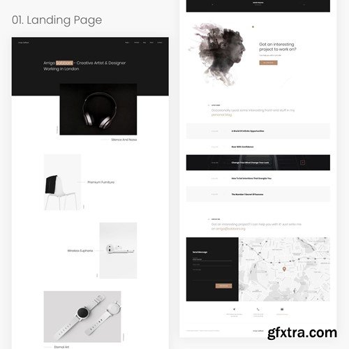 Arrigo – Creative Portfolio Design Template ETXYJNV