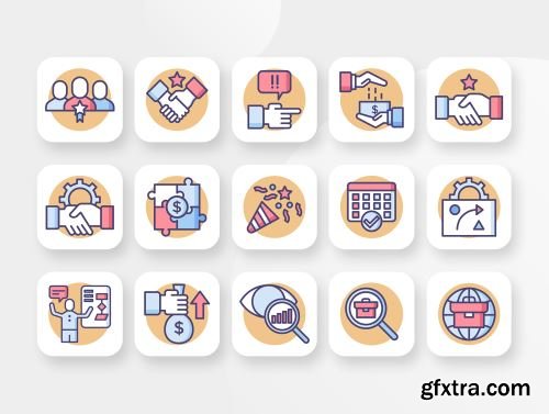 30 Animated Business Icons Ui8.net