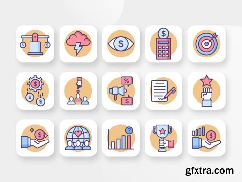 30 Animated Business Icons Ui8.net