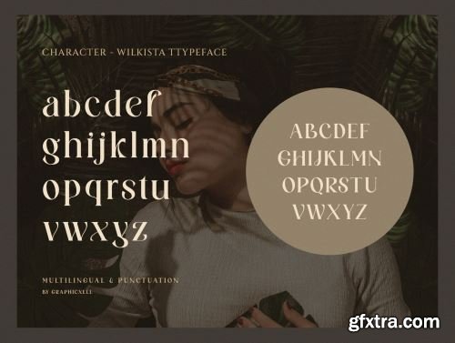 Wilkista - Stylish Ligature Typeface Ui8.net