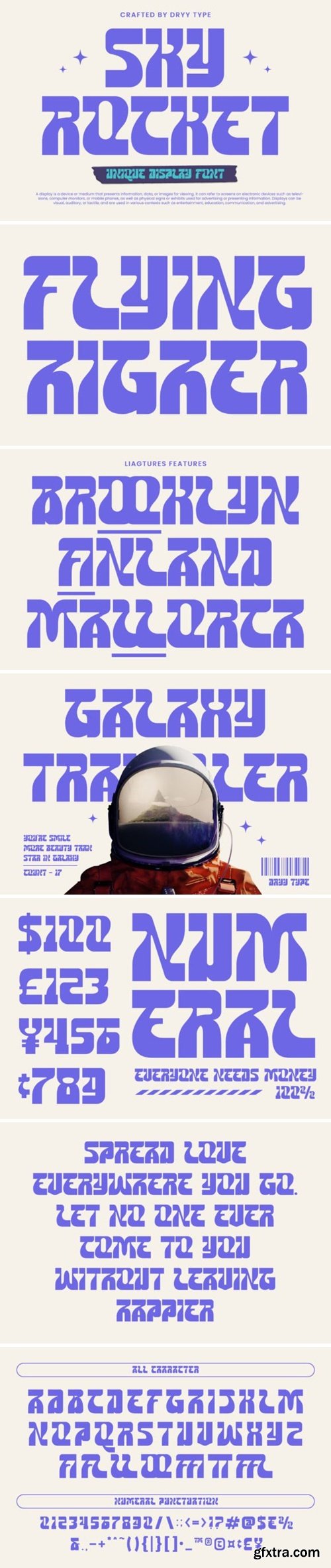 Sky Rocket Font