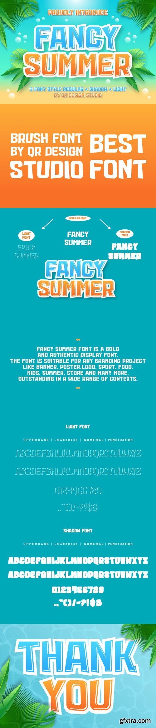 Fancy Summer Font