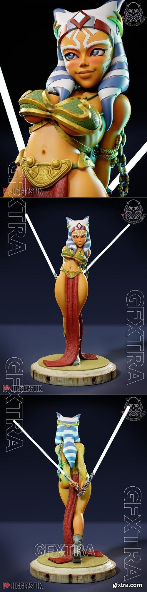 Jigglystix - Ahsoka &ndash; 3D Print Model