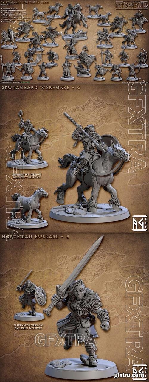 Artisan Guild - Skutagaard Northmen Saga August 2023 &ndash; 3D Print Model