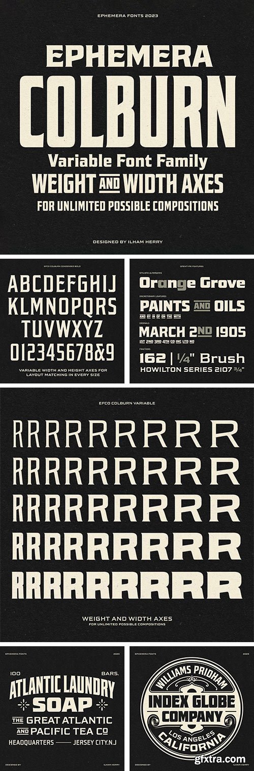 EFCO Colburn Font Family