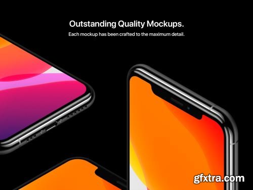 iPhone 11 Pro - 20 Mockups Ui8.net