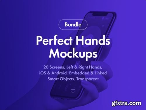 20 Perfect Hands Mockups Ui8.net