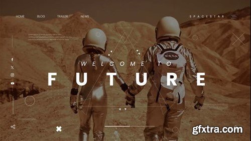 Videohive Astro Space Title 47406974