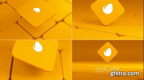 Videohive Plane Logo 3d 47129381