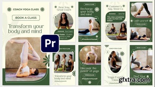 Videohive Yoga Wellness Coach Instagram Story 46617123