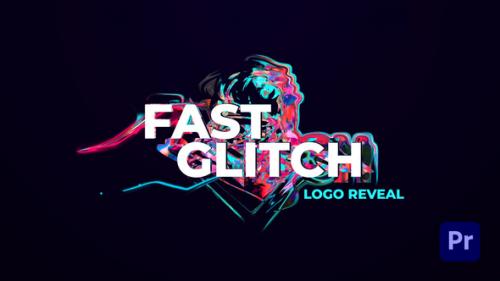 Videohive - Fast Glitch Logo Reveal - 47395931 - 47395931