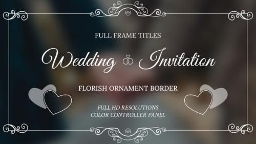 Videohive - Wedding Invitation Overlays | Premiere Pro - 47408696 - 47408696