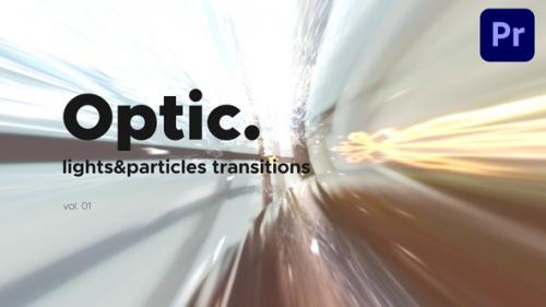 Videohive - Lights & Particles Optic Transitions for Premiere Pro Vol. 01 - 47411030 - 47411030