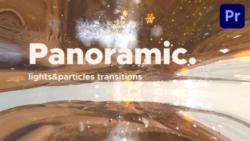 Videohive - Lights & Particles Panoramic Transitions for Premiere Pro Vol. 01 - 47411072 - 47411072