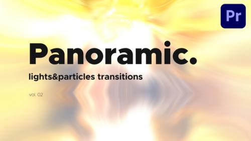 Videohive - Lights & Particles Panoramic Transitions for Premiere Pro Vol. 02 - 47411110 - 47411110