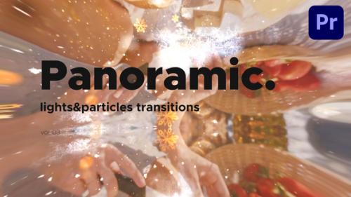 Videohive - Lights & Particles Panoramic Transitions for Premiere Pro Vol. 03 - 47411118 - 47411118