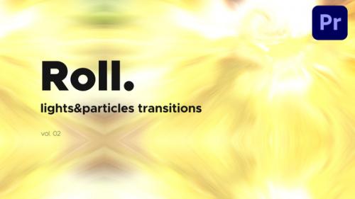 Videohive - Lights & Particles Roll Transitions for Premiere Pro Vol. 02 - 47411178 - 47411178