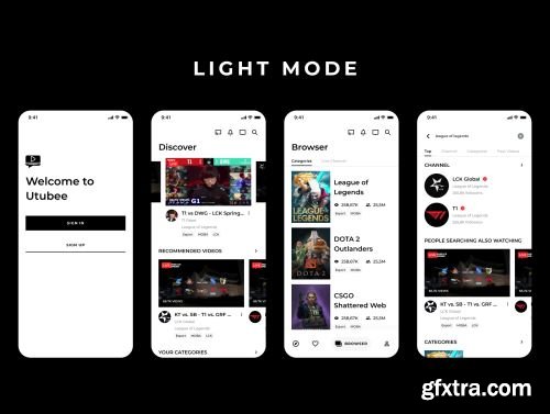 Utubee - Live Streaming App Ui8.net