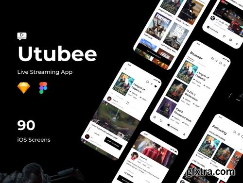 Utubee - Live Streaming App Ui8.net