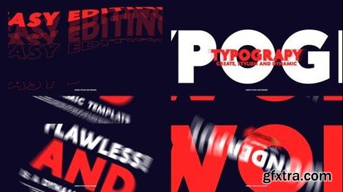 Videohive Minimal Typo Intro 47434919