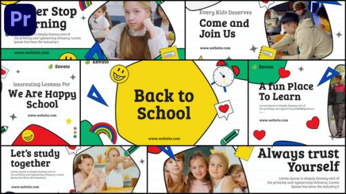 Videohive - Back to School | Kids Education Promo | MOGRT - 47426050 - 47426050