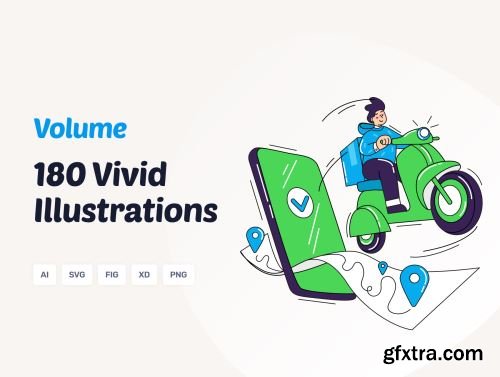 Volume Illustrations Ui8.net