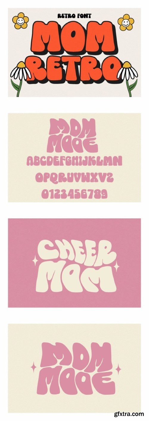 Mom Retro Font