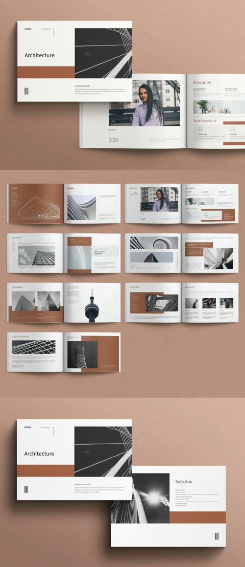 Architect Brochure Template Landscape 566231082