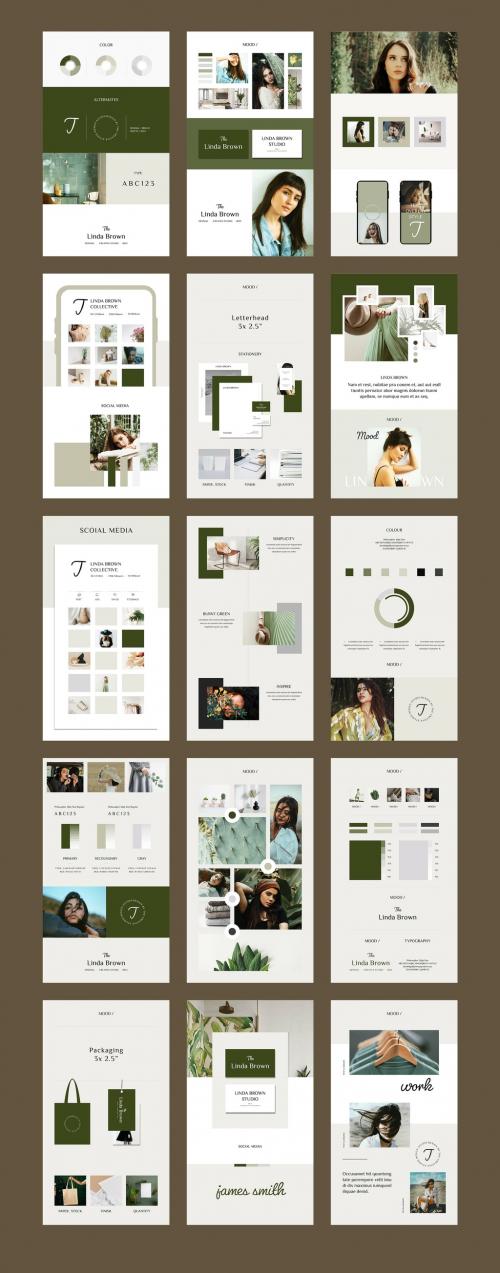 Brand Sheets Template Portrait 566231087