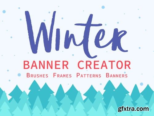 Winter Banner Creator Ui8.net