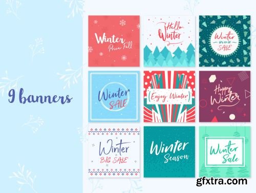 Winter Banner Creator Ui8.net