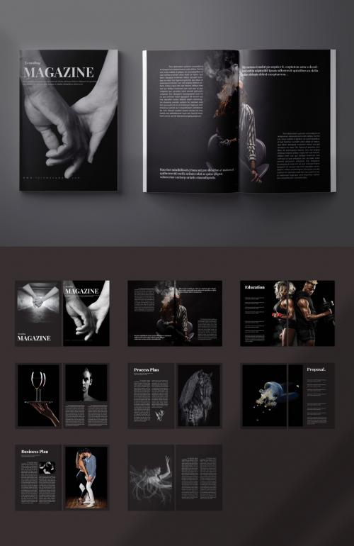 Branding Magazine Template 582717891