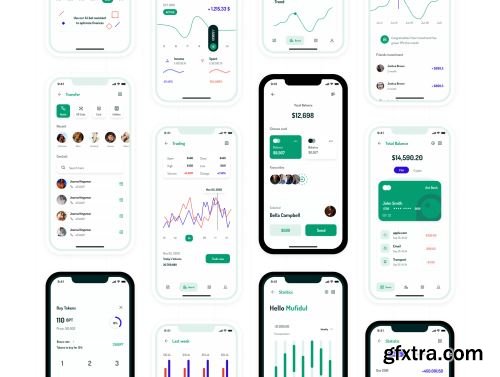 Among Bank - Banking App UI Kit Ui8.net