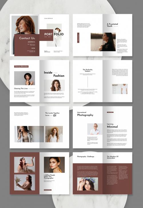 Minimal Portfolio Template 586175418