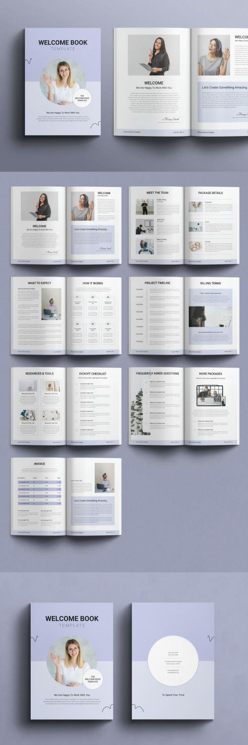 Welcome Book Template 585038808