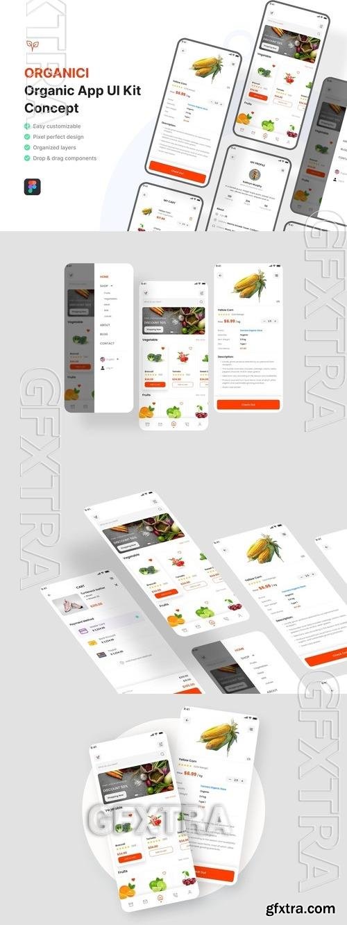 Organic App UI Kit PN6NPZ7