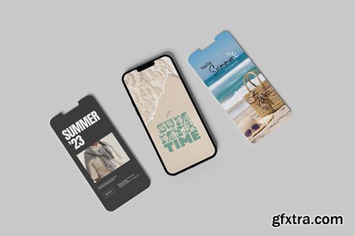 Social Media Stories Mockup T73VDNT