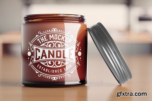 Jar Candle Mockup WDHZUV8