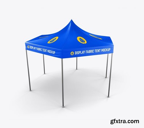 Fabric Display Tent Mockup HH64W2S